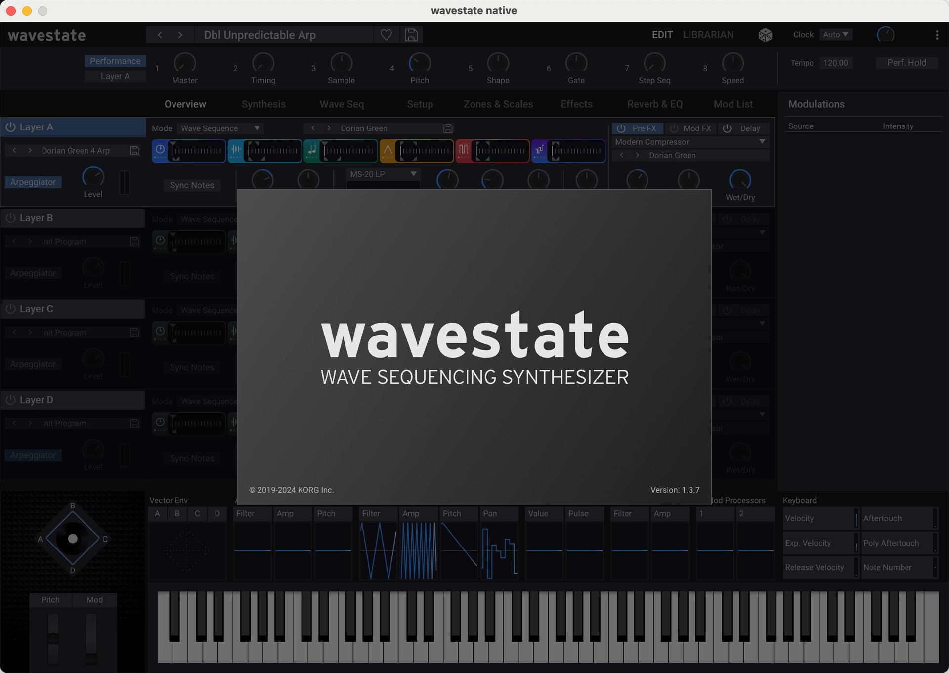 KORG Wavestate Native for Mac(波表序列合成器) 