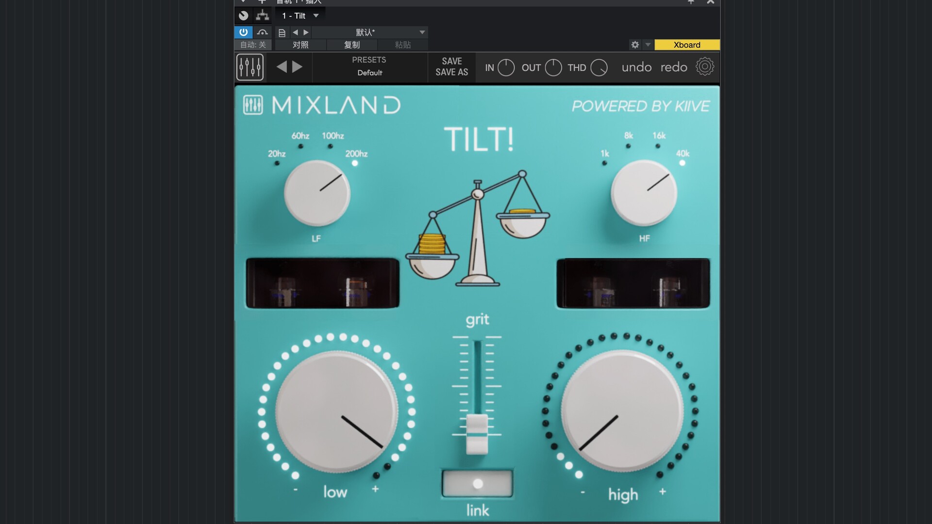 Mixland TILT! for Mac(电子管均衡器)