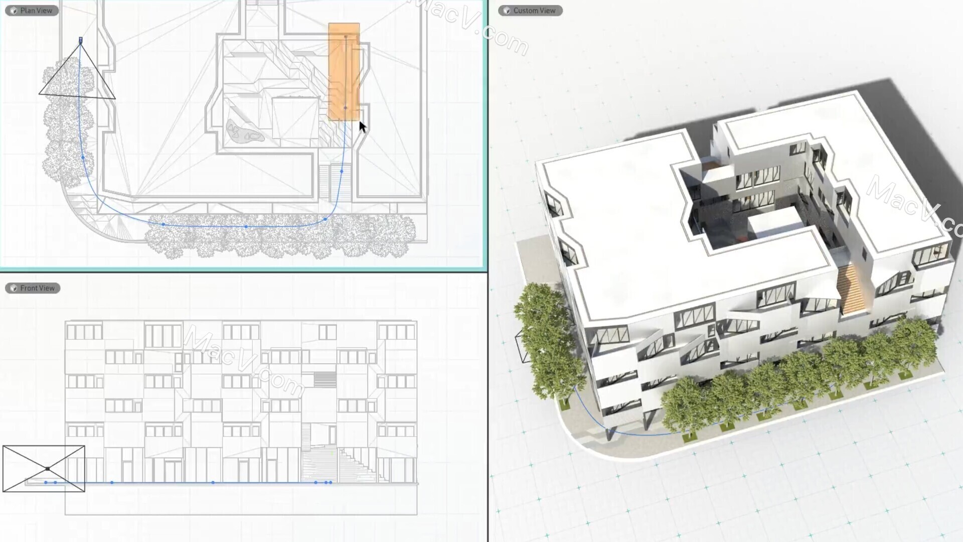 Vectorworks 2024破解版下载Vectorworks 2024 for mac( 3D建模渲染设计) MacV