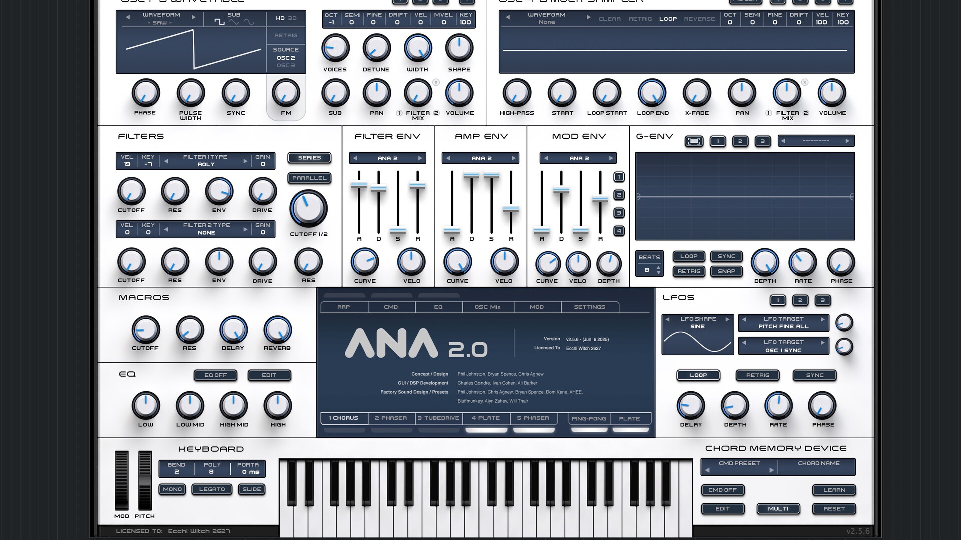 Sonic Academy ANA 2 for Mac(ANA2合成器插件) 