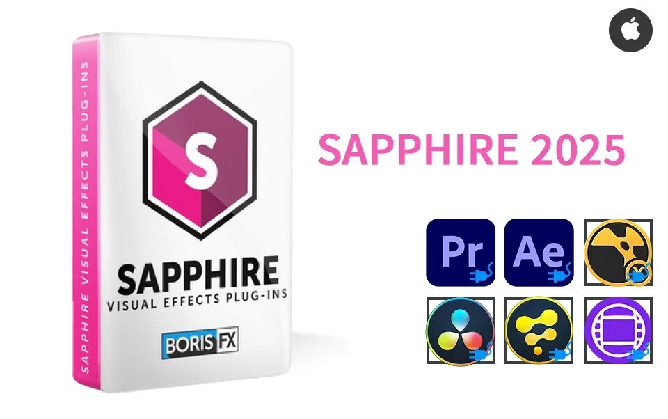 Boris FX Sapphire for mac(藍(lán)寶石插件套裝)