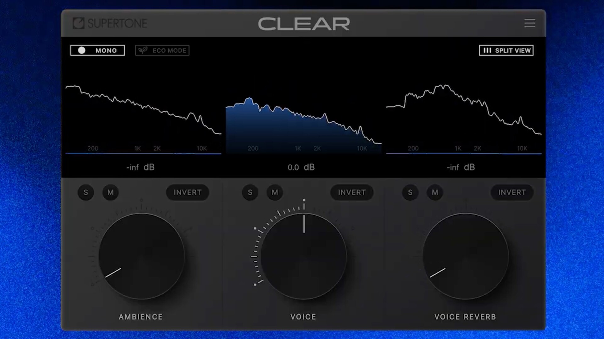 Supertone Clear for Mac(去噪和去混響音頻插件)