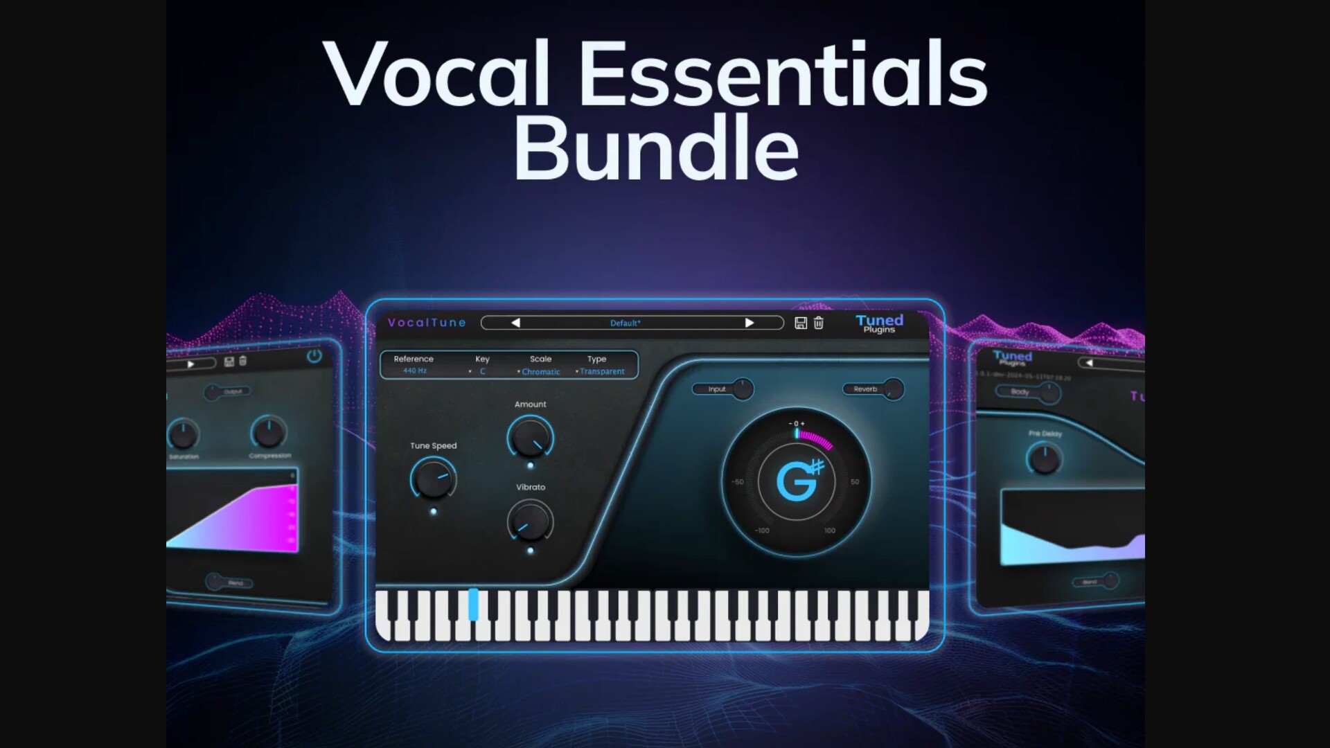 Tuned Plugins Vocal Essentials Bundle for mac(人声制作一体化工具包)