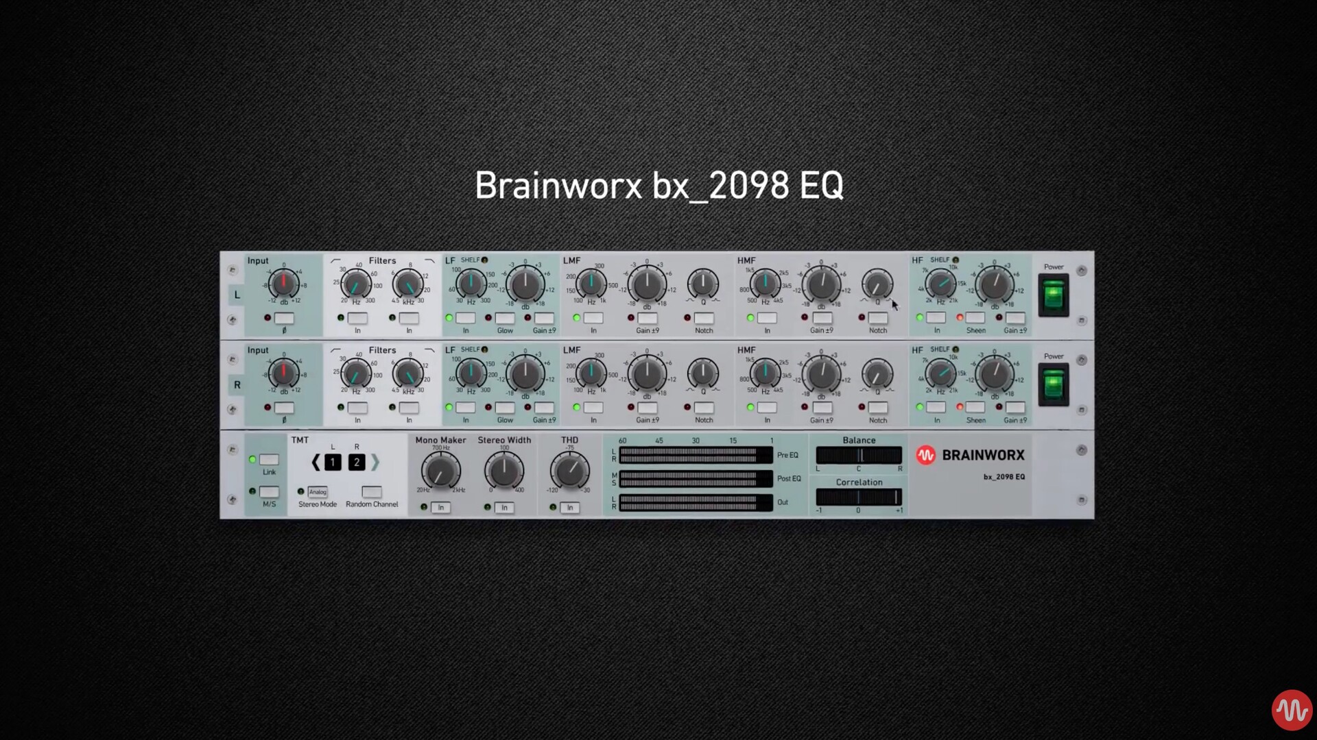 Plugin Alliance Brainworx bx 2098 EQ for Mac(均衡器插件)