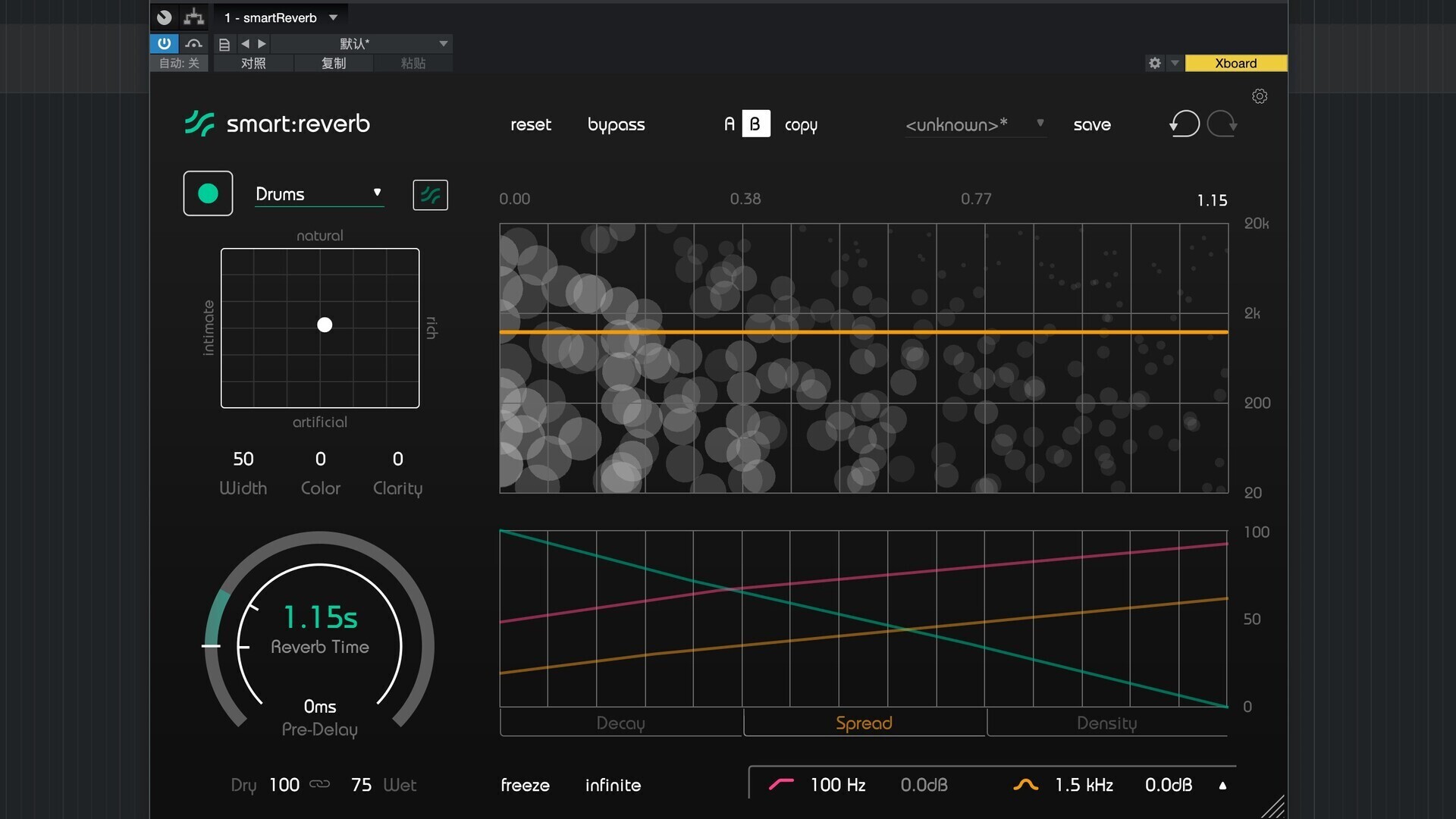 Sonible smart:reverb for Mac(智能混响插件) 