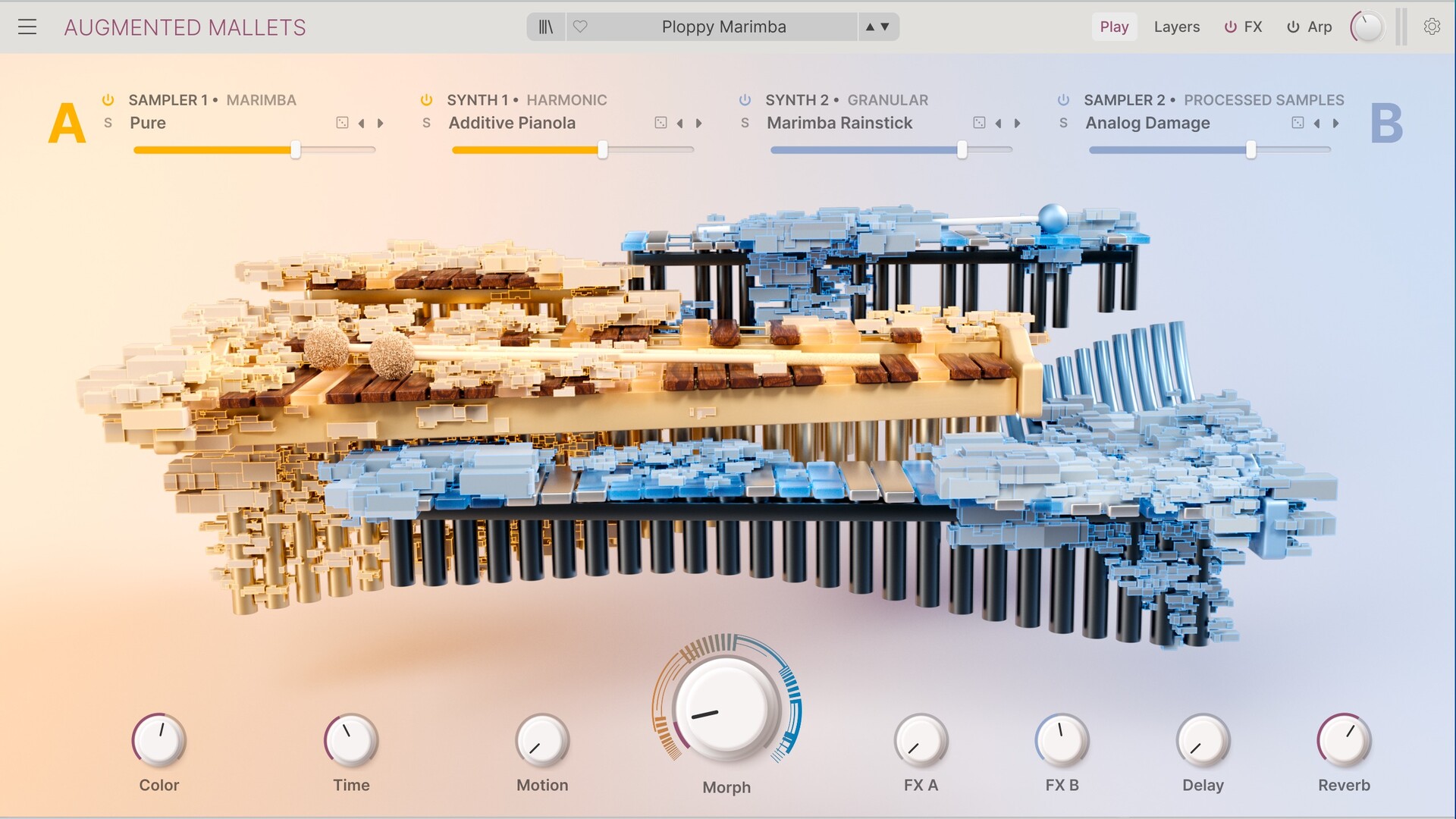 Arturia Augmented MALLETS for mac(混合槌击乐器插件)