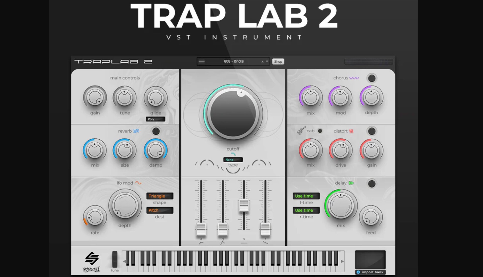 Studio Trap Trap Lab 2 for Mac(虚拟乐器插件)