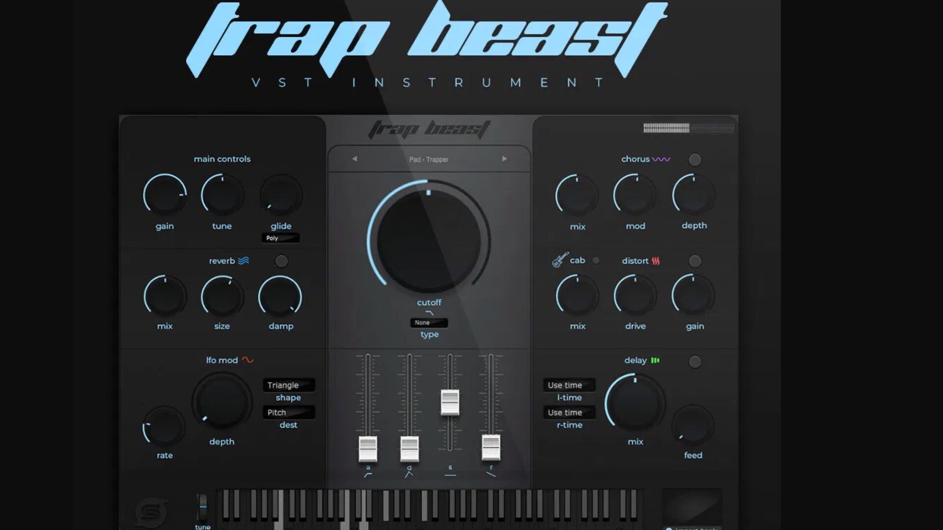 Studio Trap Trap Beast VSTi for mac(乐器采样器)
