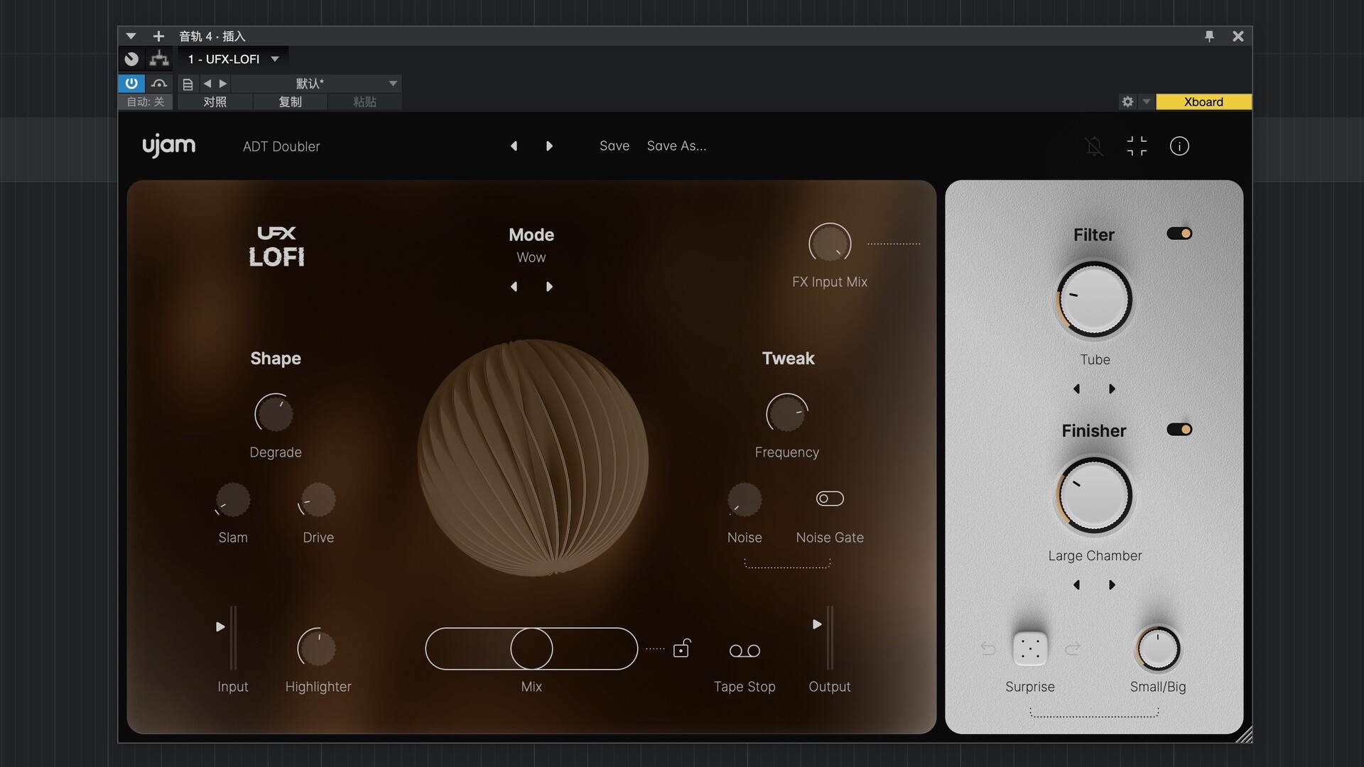 uJAM UFX LOFI for Mac(低保真创意效果器)