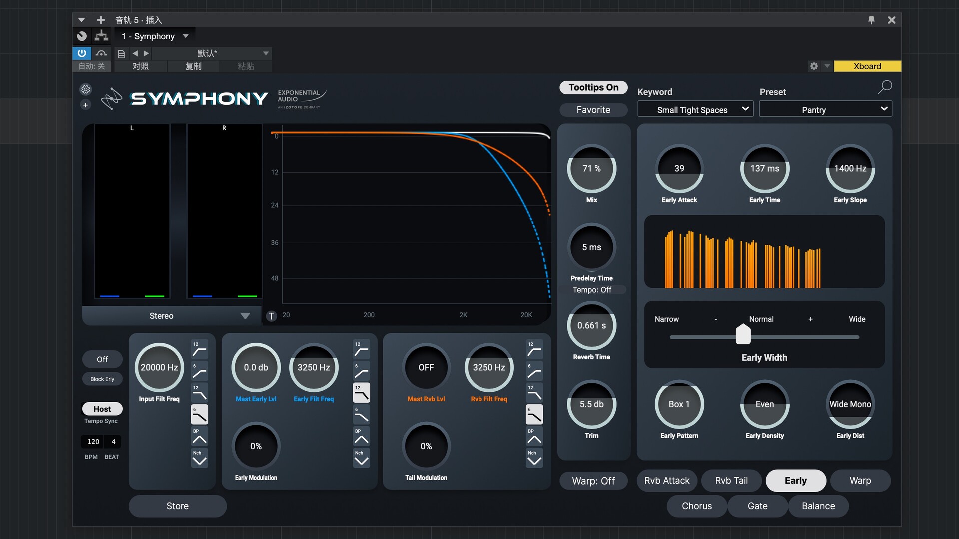 Exponential Audio Symphony for Mac(高端混响效果插件)