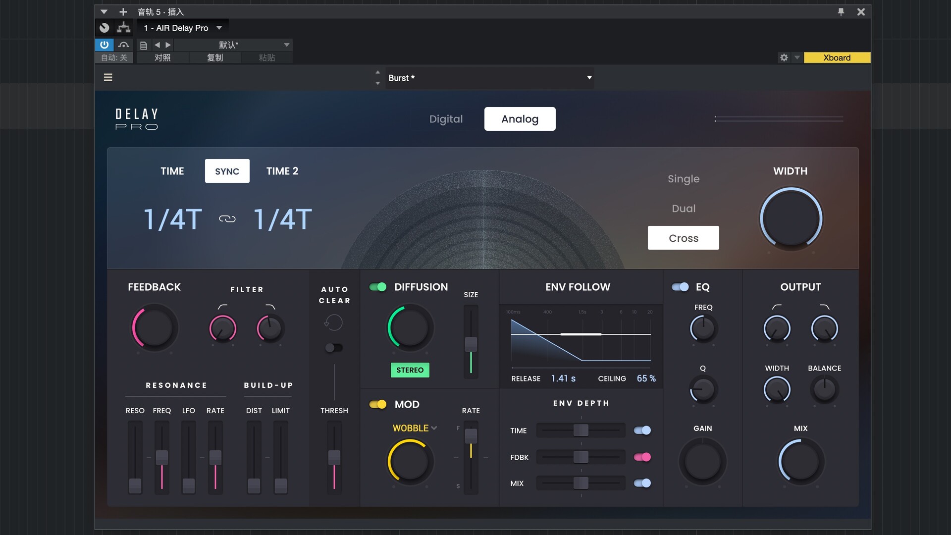 AIR Music Technology AIR Delay Pro for Mac(延迟效果插件)