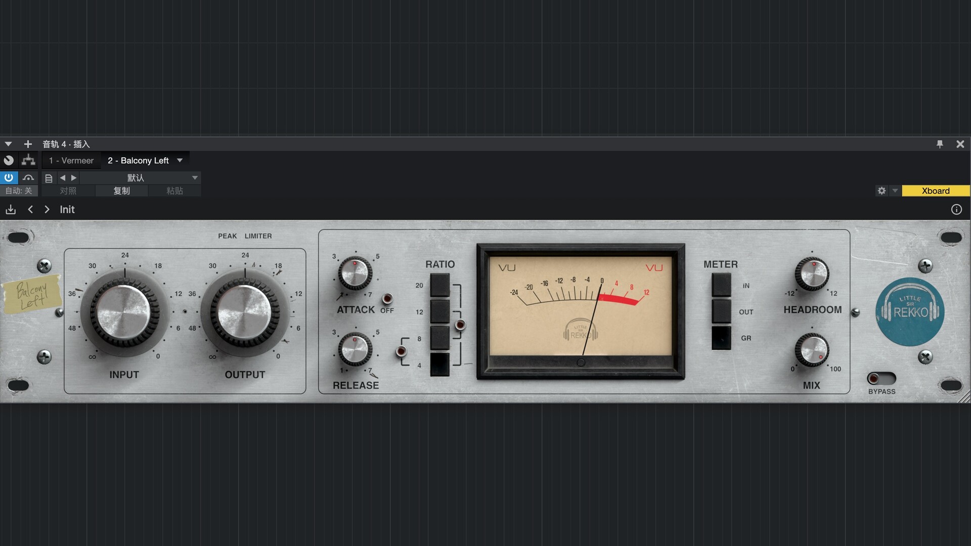 Little Sir Rekko Balcony Left for Mac(复古FET压缩器)