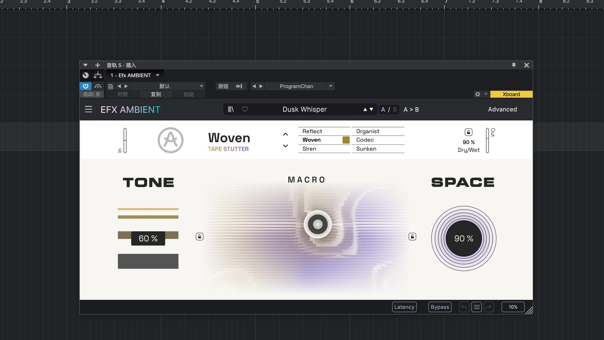 Arturia Efx AMBIENT for Mac(创意氛围处理器)
