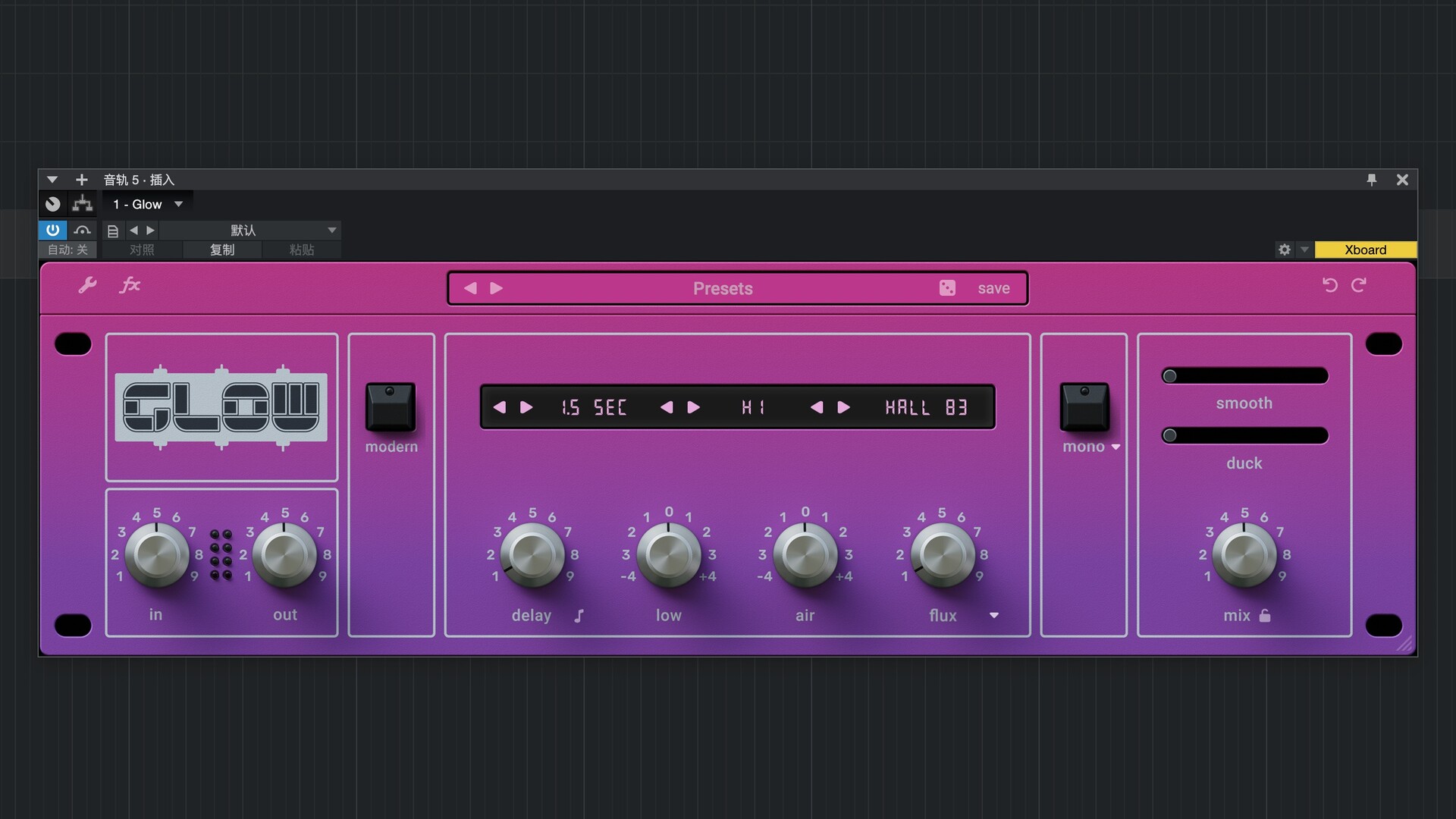 Wave Alchemy Glow for Mac(混响效果器)