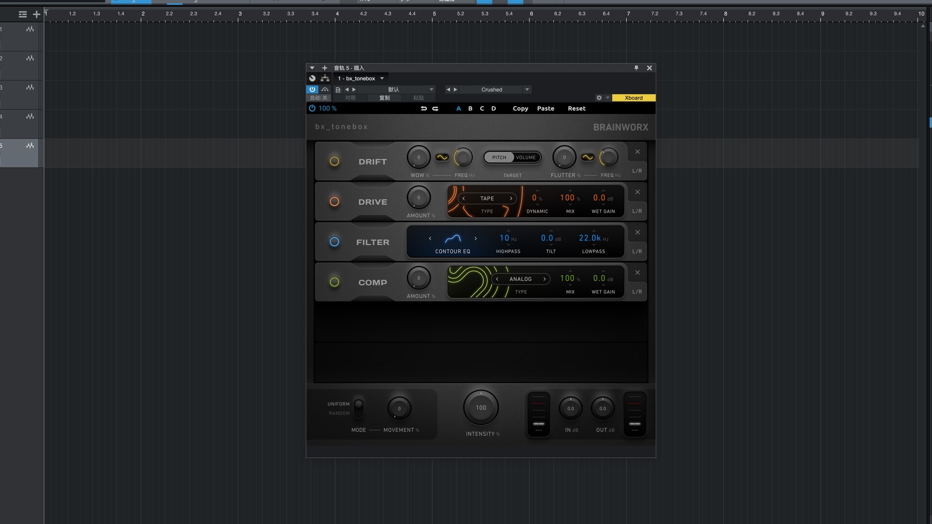 Plugin Alliance Brainworx bx_tonebox for Mac(创意多功能效果器)